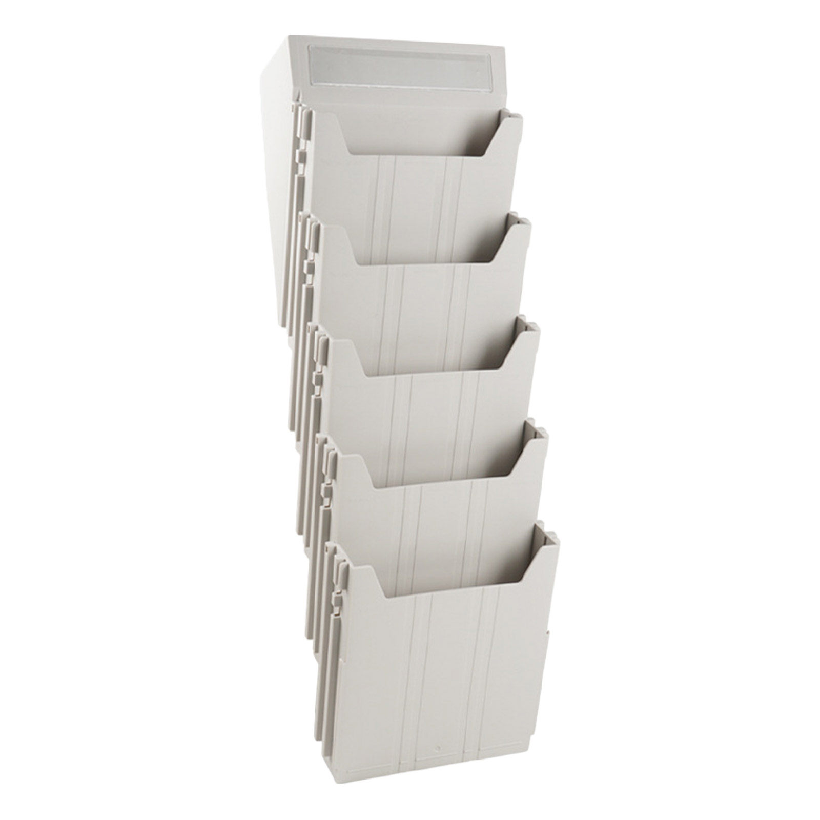 Magazine Holder Rack - Organisateur de dossiers mural, porte-documents de