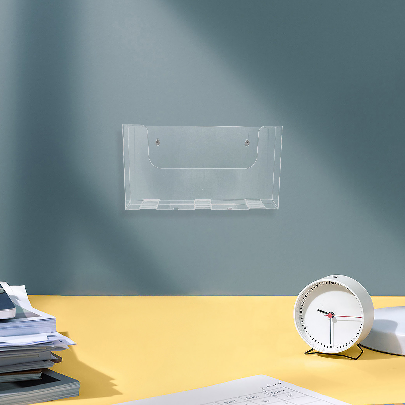 Magazine Holder Rack - Lot de 2 porte-documents muraux en