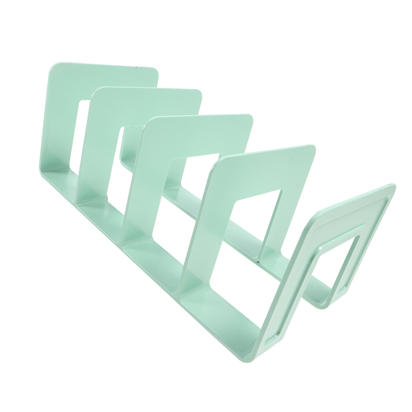 Magazine Holder Rack - Organisateur de bureau pour livres, étagère